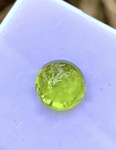 Venta caliente de alta calidad cabujón de peridoto natural piedra preciosa verde suelta para la fabricación de joyas precio de fábrica certificado IGI - Product Image 3