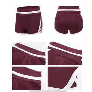 Short de gym personnalisé pour le yoga, le yoga, sans coutures, taille haute, serré, pour la course à pied - Product Image 6