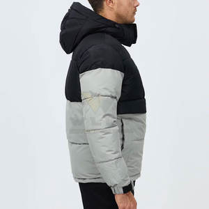 Veste à bulles chaude d'hiver personnalisée Zip Upp Neck Bubble Jacket Down Jacket Plus Size pour la vente en ligne - Product Image 6