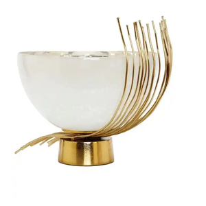 Support de bol à fruits en laiton d'excellente conception pour la cuisine et la table à manger support de bols à salade produit de qualité supérieure - Product Image 6