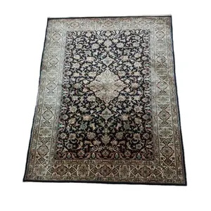 576 knots per square inch 100% pure kashmir silk on silk carpet and rugs traditional multi color designs home decorative