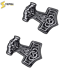 Style marteau Nouvelle Arrivée Prix Compétitif Date Meilleur Fournisseur Patchs De Broderie En Tissu Tissé PAR TEPRA SPORTS - Product Image 4