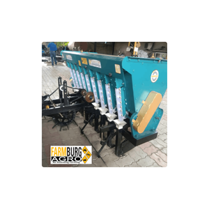 Máquina automática para macetas de ajo con sistema de cinta transportadora Equipo nivelador de suelo V-Pass para uso agrícola - Product Image 2