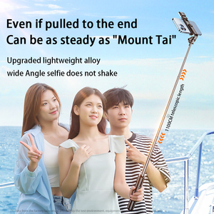 Linh hoạt có thể gập lại Selfie Stick với ánh sáng cho iPhone & Android điện thoại thông minh tripod đứng & cho không dây từ xa màn trập - Product Image 4