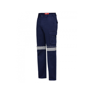 Pantalons de travail pour hommes personnalisés, style simple, 6 poches, pantalons de travail robustes pour hommes, multi-poches, construction industrielle - Product Image 3