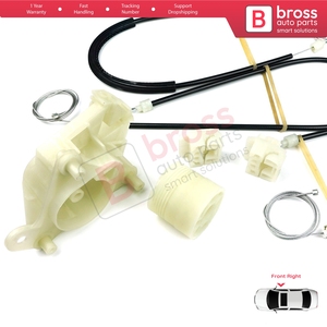Kit de réparation de lève-vitre BWR240, porte avant droite pour Transporter T5 Caravelle Multivan 2003-2015 7H0837754 - Product Image 5