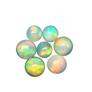 PDM Gems Opale d'Éthiopie Naturelle Taille Libre Forme Ronde Coupe Cabochon pour Fabrication de Bijoux Pierre Précieuse Naturelle Opale Directement du Fabricant - Product Image 2