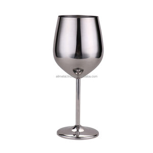 Customizable Modern Design Stainless Steel <b>Wine</b> Glass <b>Goblet</b>, Champagne Glasses, Vodka Martini glasses Or Worship Glasses - Product Image 1
