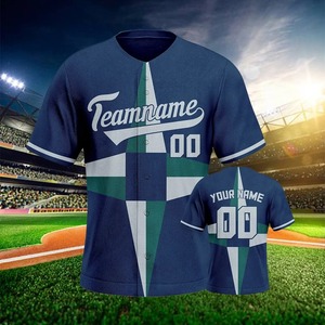 ชุดเสื้อเบสบอลสำหรับเด็กสีเขียวสีขาวพิมพ์ชื่อทีมตามสั่งจำนวนเยาวชนชุดกระดุมสำหรับชุดกีฬาขนาดใหญ่พิเศษ - Product Image 3