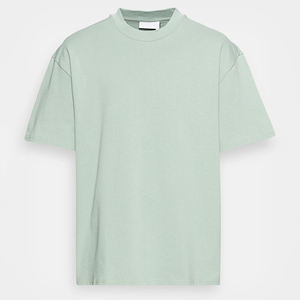 2025 vente en gros hommes 100% coton T-Shirt coupe ample imprimé chaud surdimensionné conception nouveau Streetwear mode Style uni - Product Image 1