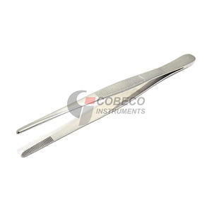 Pinces à pansements avec verrouillage à cliquet, mécanisme de verrouillage en acier inoxydable, pointes lisses pour sécuriser les pansements pendant les procédures - Product Image 1