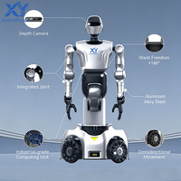 Robot humanoïde : Mouvement à double bras pour l'alimentation des pièces automobiles et le tri en e-commerce avec une portée de ±180° °   Couverture complète de la taille et de la taille haute