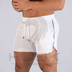 Short de Sport en maille respirante pour hommes, Fitness, Gym, course à pied, marque, sweat d'entraînement, short pour garçons, nouvelle collection 2022 - Product Image 3
