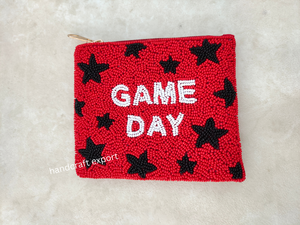 Handmade Tùy Chỉnh Đính Cườm Pouch Dây Kéo Đóng Cửa Mạnh Mẽ An Toà<span class=keywords><strong>n</strong></span> Thâ<span class=keywords><strong>n</strong></span> Thiệ<span class=keywords><strong>n</strong></span> Với Môi Trọng Lượng Nhẹ Sang Trọng Chuyê<span class=keywords><strong>n</strong></span> Nghiệp Thiết Kế Di Động Trò Chơi Ngày - Product Image 3