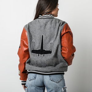 Veste universitaire à la mode avec logo personnalisé, impression, broderie, style collège, fabricant fournisseur direct usine ODM - Product Image 5