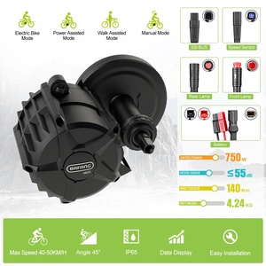 Kit de Motor de Accionamiento Central <span class=keywords><strong>Bafang</strong></span> M325 M625 <span class=keywords><strong>250W</strong></span> 750W 48V Económico con Protocolo CAN para Bicicletas Eléctricas - Product Image 3