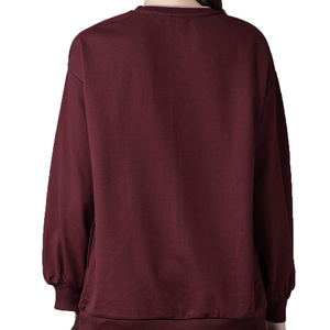 Sudadera para Mujer, Estilo Holgado, Informal, Cómoda, Material Cálido para Estar en Casa, Uso Diario y Moda Urbana - Product Image 3