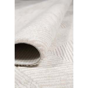 พรมวาวีน 1369 สีเบจ หนา 10 มม. เนื้อนุ่ม ผลิตด้วยเครื่องจักร สำหรับบ้าน ห้องนั่งเล่น สไตล์คลาสสิก ทางเดิน รูปทรงสี่เหลี่ยมผืนผ้า ขนาด 80x150 ซม. - Product Image 4