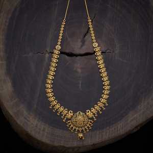Floral Flower Claw-Set Zinc Alloy Wedding <b>Necklace</b> 169817 - Product Image 5