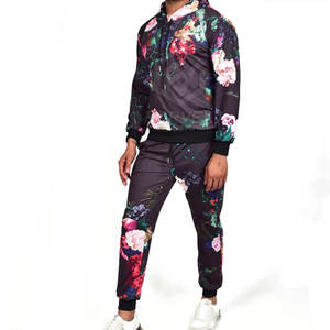 Chándal para Hombre, para Uso en Exteriores, con Capucha, Informal, Sólido, Talla Grande, con Logotipo Personalizado, Material Ecológico y Duradero - Product Image 1