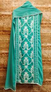 Foux jorjet ชุดเดรสปักของผู้หญิงวัสดุชุดผ้าไหม santon ด้านล่าง GPO less dupatta ทอ200gsm ขนสัตว์ธรรมดา - Product Image 5