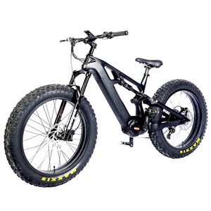 1000w vtt vélo suspension complète vélo électrique cadre en Fiber de carbone VTT 1000w - Product Image 2