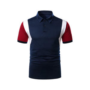 Polo de hombre ligero con logotipo personalizado de alta calidad, camiseta Polo de verano de algodón transpirable para hombre - Product Image 1