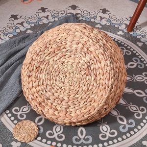 Cama ecológica tejida a mano para gatos y mascotas, Natural jacinto de agua, Material de malla de verano fresco, sostenible y fresco para mascotas - Product Image 3