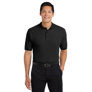 Camisa Polo Deportiva de Golf de Negocios de Manga Corta 100% Algodón con Tres/Dos Botones Personalizada - Product Image 6