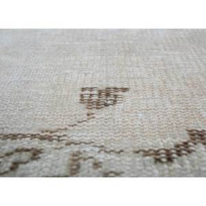 Vintage 9x12 <b>Wool</b> Rug Beige & <b>Brown</b> Hand Knotted Medallion Rectangle Puzzle Abstract Patterns for Home Entryway Hallway-Pae-398 - Product Image 3