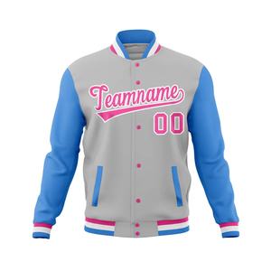 2026 Customized Hot Sale <b>Slim</b> <b>Fit</b> Varsity Baseball Windbreaker Coats Custom High Quality Cotton Plus Size <b>Jackets</b> for <b>Men</b> - Product Image 3