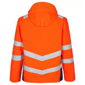 Chaqueta de Seguridad de Alta Visibilidad con Franja Reflectante, Antibacteriana, Certificada CE, Hecha de Poliéster en Pakistán - Product Image 2