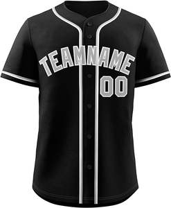 Wholesale DJ custom kids baseball jersey uniform <b>embroidery</b> Custom Baseball Uniform High Quality Best <b>Material</b> Direct - Product Image 5