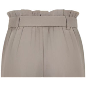 Pantalones de Trabajo Casuales de Negocios para Mujer, de Lona Transpirable de Secado Rápido, con Cierre de Cordón, Lisos, 100% Algodón, Cintura Media - Product Image 5