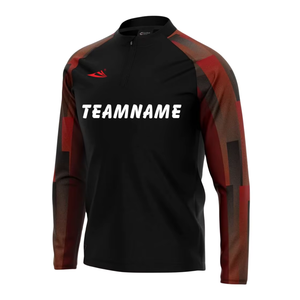 เสื้อแจ็คเก็ตกีฬาฟุตบอลทรงสลิมฟิตเครื่องแบบสโมสรออกแบบได้ตามต้องการ - Product Image 1