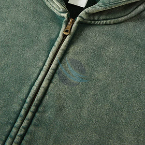 Men's Acid Wash Digital Printing Eco-Friendly Pullover Hoodie Long Sleeves <b>Thick</b> <b>Fleece</b> Designed for Streetwear Winter Fashion - Product Image 5