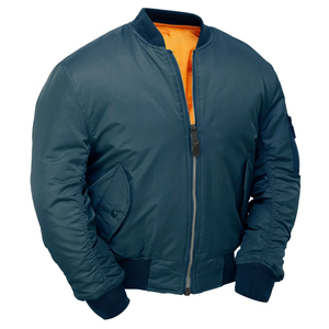 OEM Casual Men's Street Style Varsity Bomber Satin Embroidery <b>Jacket</b> Custom Baseball Zipper Design for Winter - Product Image 6