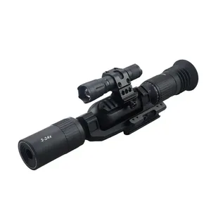Lunette de vision nocturne numérique 4K 3-24X jour/nuit, optique noire et bleue en alliage d'aluminium, haute performance TD50L, pour la chasse sportive, 1 pièce - Product Image 4