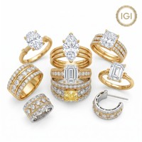 Smaragdschliff Labor-Diamant Verlobungsring 18K Gelbgold Vintage Milgrain-Fassung IGI-Zertifiziert DEF-Farbe Maßgefertigt Fein