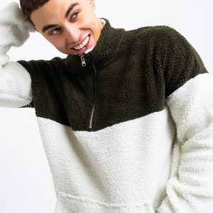 Sweat à capuche zippé en molleton imprimé streetwear surdimensionné de haute qualité pour homme, logo personnalisé, grandes tailles, 100 % polyester, motif uni, hiver - Product Image 4