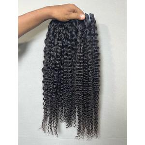 Extensiones de Cabello Virgen Indio Vietnamita de Grado 9A, con Vapor, 36 Pulgadas, Rizado, Crespo, Lacio, Rizos Jerry, 22 Pulgadas de Longitud Estirada - Product Image 1