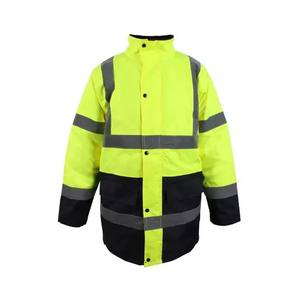 Vestes réfléchissantes personnalisées disponibles Vestes réfléchissantes de sécurité hivernale sécurité routière haute visibilité Vêtements d'hiver OEM de vente à chaud - Product Image 1