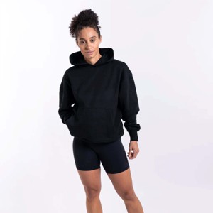 Custom Printed Blank 100% Cotton Fleece Womens Clothing Hoodies Dress Oversized Drop Oversized Graphic Hoodies for Women - Product Image 1