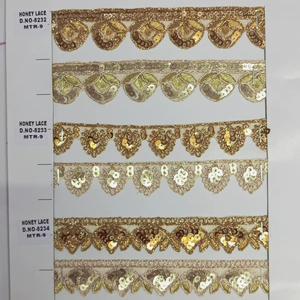 Élégante dentelle brodée florale noire avec des détails complexes, parfaite pour créer des robes de mariée sophistiquées, vêtements de soirée - Product Image 1