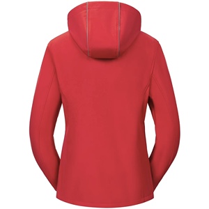 Veste Softshell Femme en Gros – Légère, Imperméable, Doublée Polaire, à Capuche, Coupe-Vent Chaud - Product Image 1