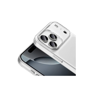 Coque en silicone liquide transparente antichoc de qualité supérieure pour iPhone 17 Pro Max, protection de style 'Ins' - Product Image 2