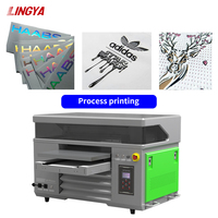 Lingya4060UV tablette imprimante trophée médaille acrylique étiquette impression double XP600 tête d'impression A2UV imprimante UV imprimante à jet d'encre