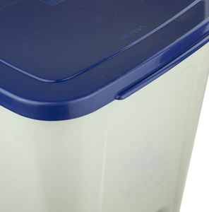 キッチン25L大容量ゴミ箱ブラックインナーバケットプラスチックゴミ箱ペダル付き - Product Image 3