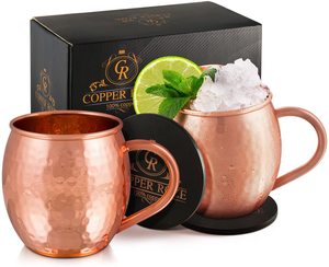 Mug en cuivre pur tendance et élégant à prix de gros pour une utilisation quotidienne, pour boire de l'eau et ainsi profiter de ses bienfaits pour la santé, mug en cuivre Mule - Product Image 6