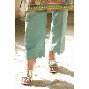 Conjunto de traje Khaddar estampado de 3 piezas para mujer SD-52225 - Product Image 4